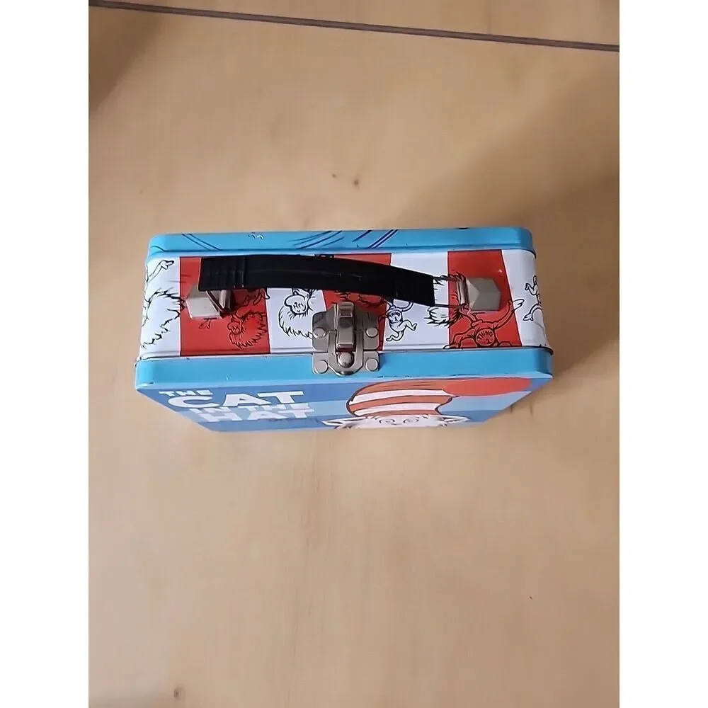 Dr Seuss Large Tin Tote Lunchbox The Cat In The Hat